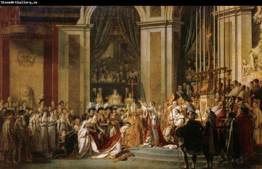 Jacques-Louis David Coronation of Napoleon